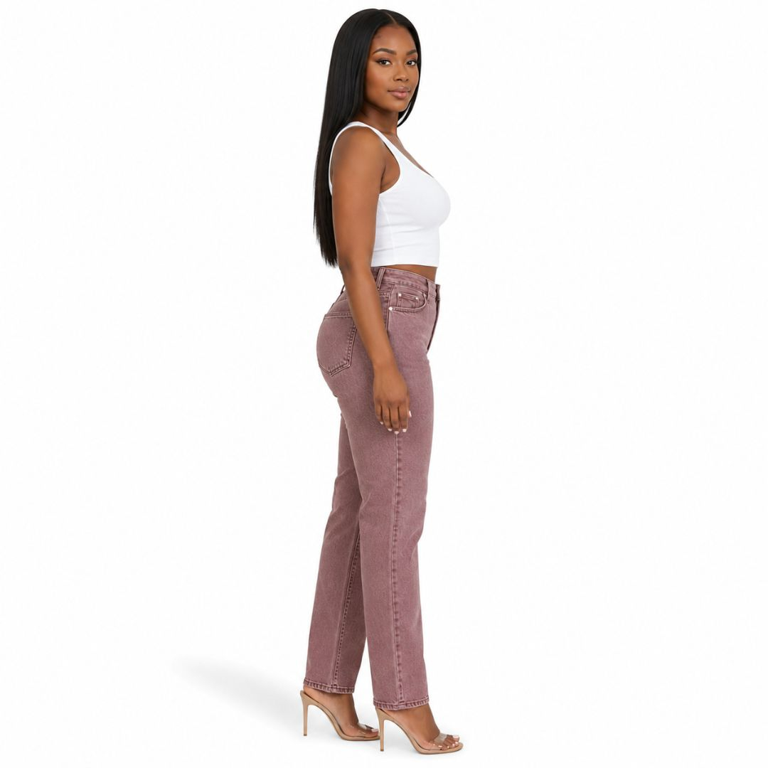 Premium Denim Straight Leg Jeans