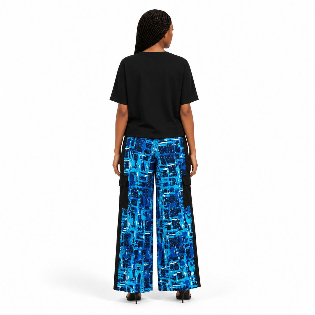 Printed Two Piece Lounge Set