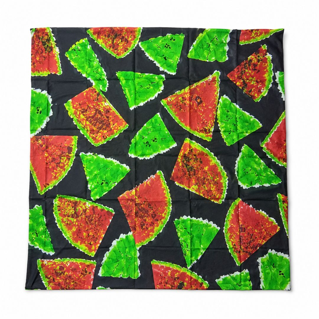 Vintage Tropical Leaf Print Fabric