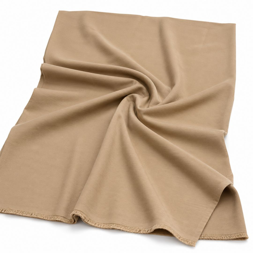 Vintage Plain Twill Fabric Khaki
