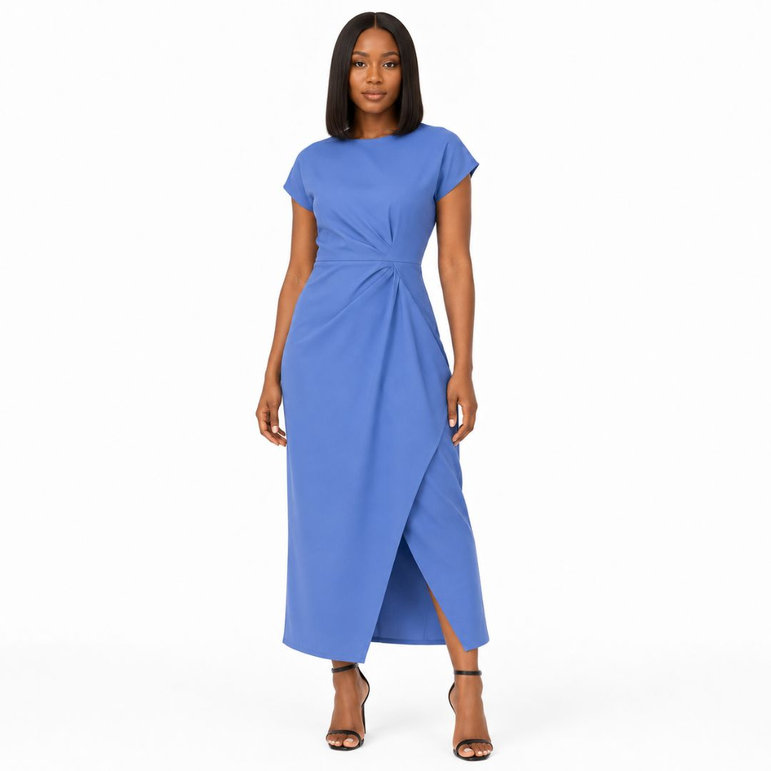 Premium Plain Blue Irish  Senator material