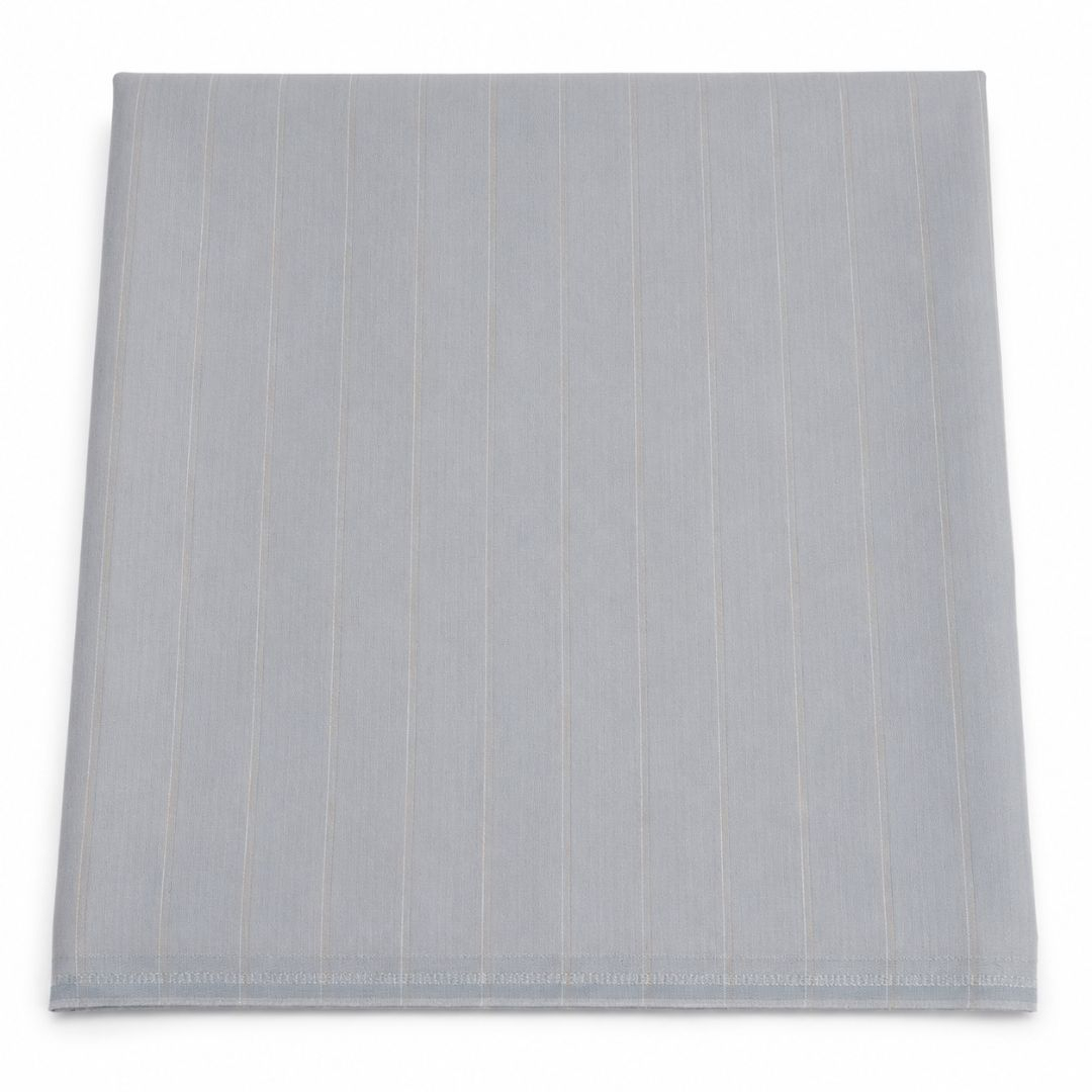 Tesil Grey Pinstripe Fabric for Tailoring