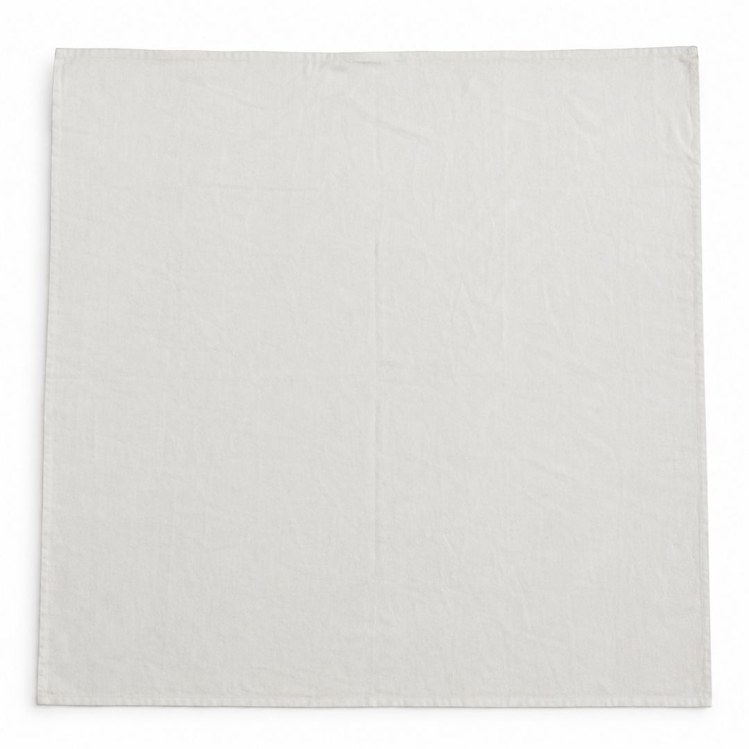 Tensil White Cotton Fabric