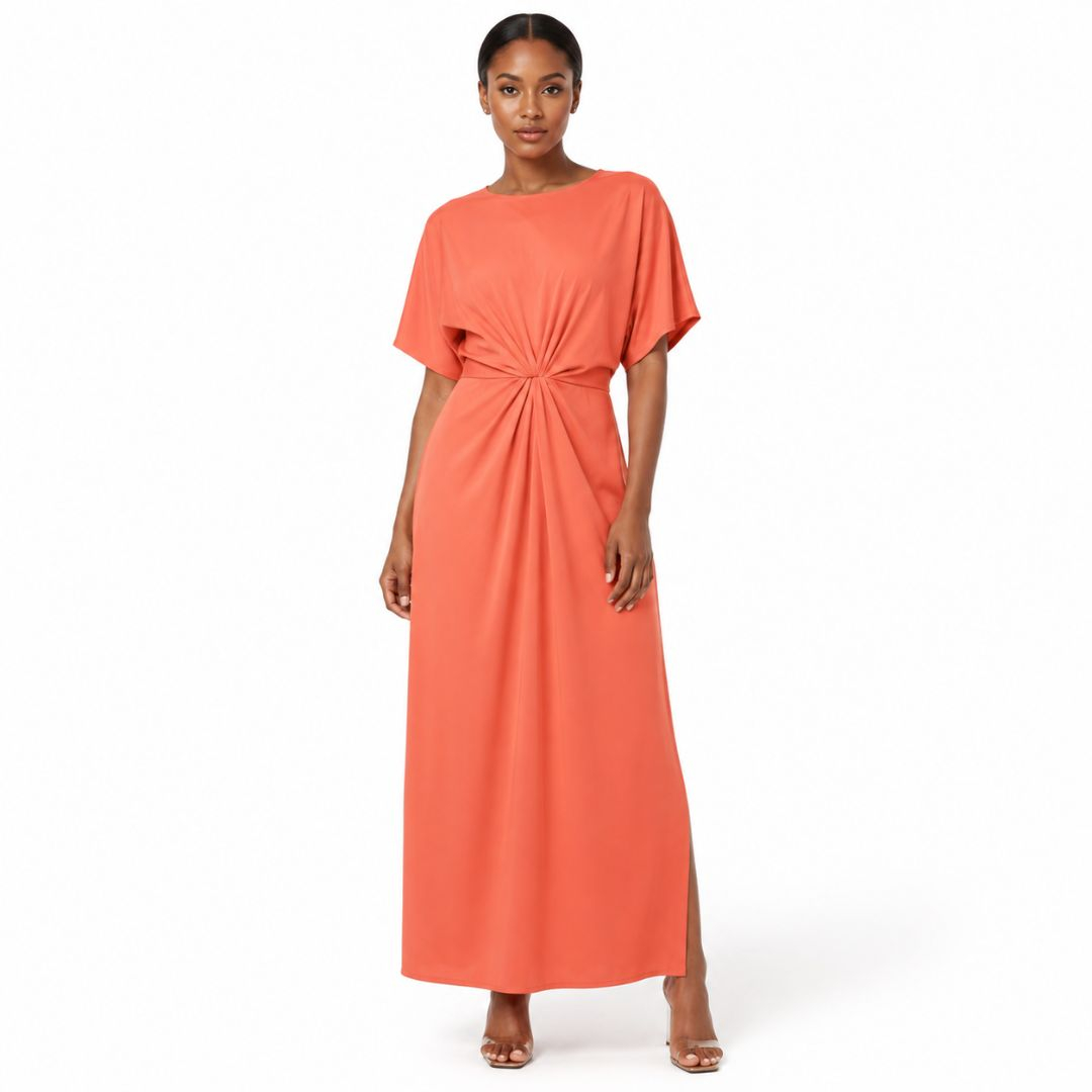 Burnt Orange Cashmere Fabric