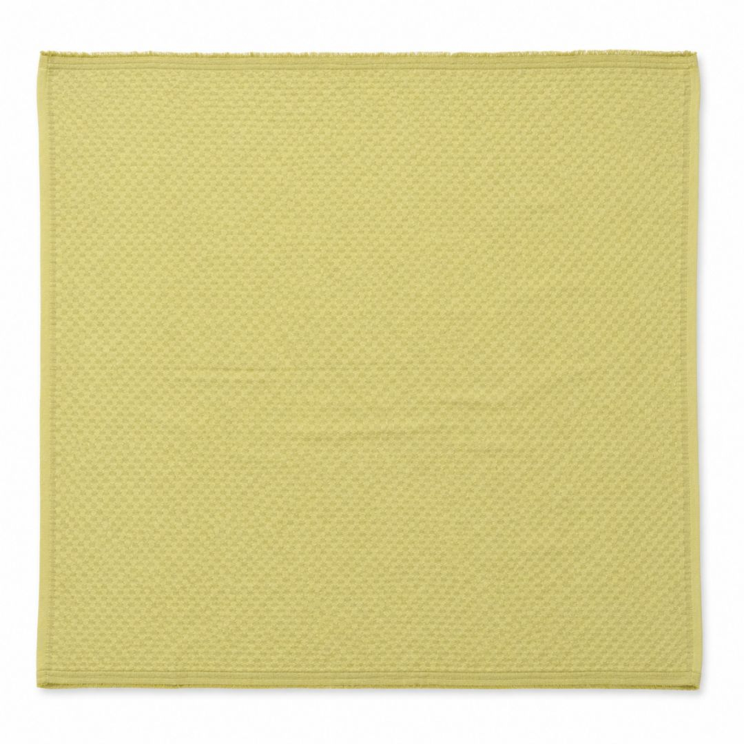 Light Yellow Honeycomb Polyester Fabric for Fashion, Uniforms & Upholstery