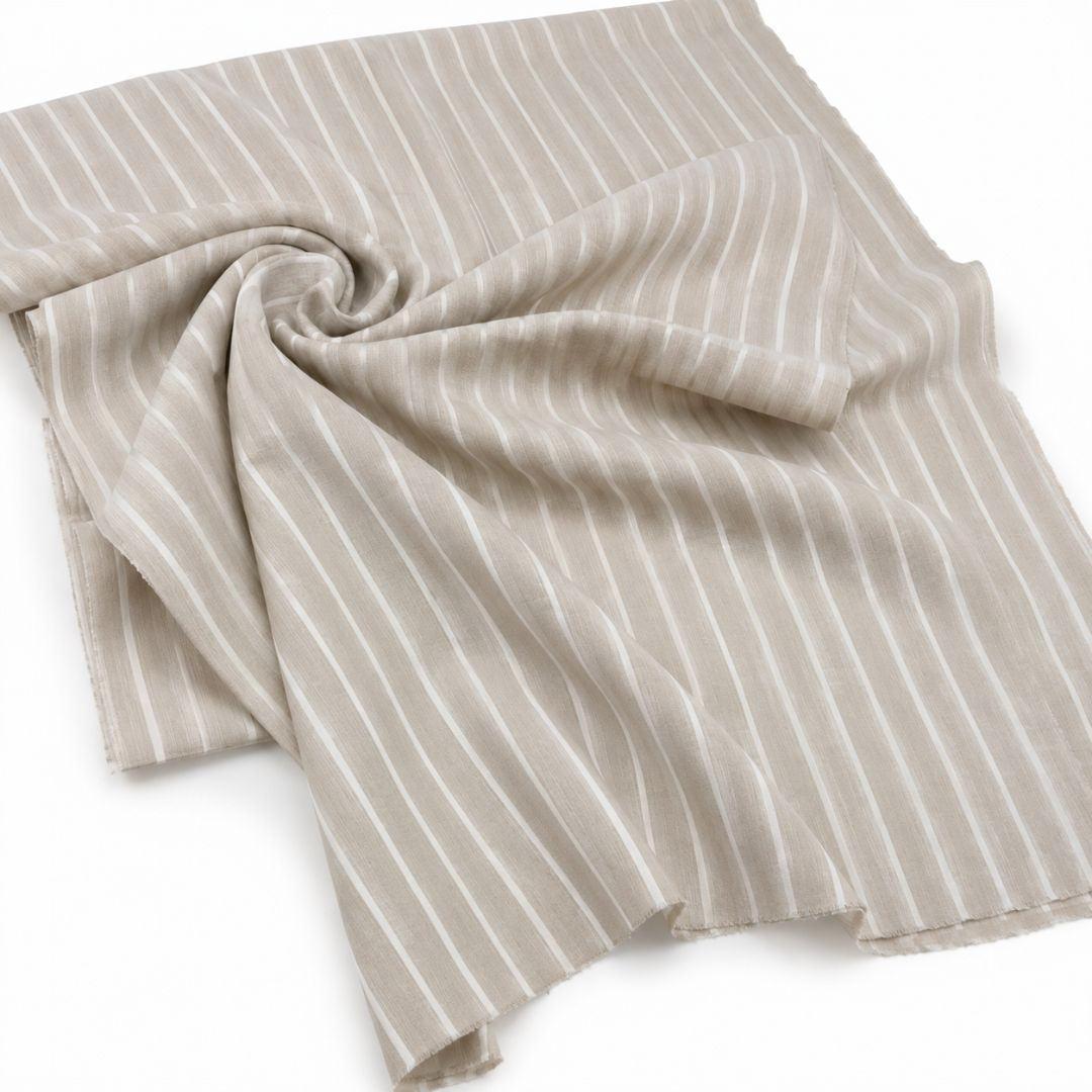 Sandstone Stripe Linen