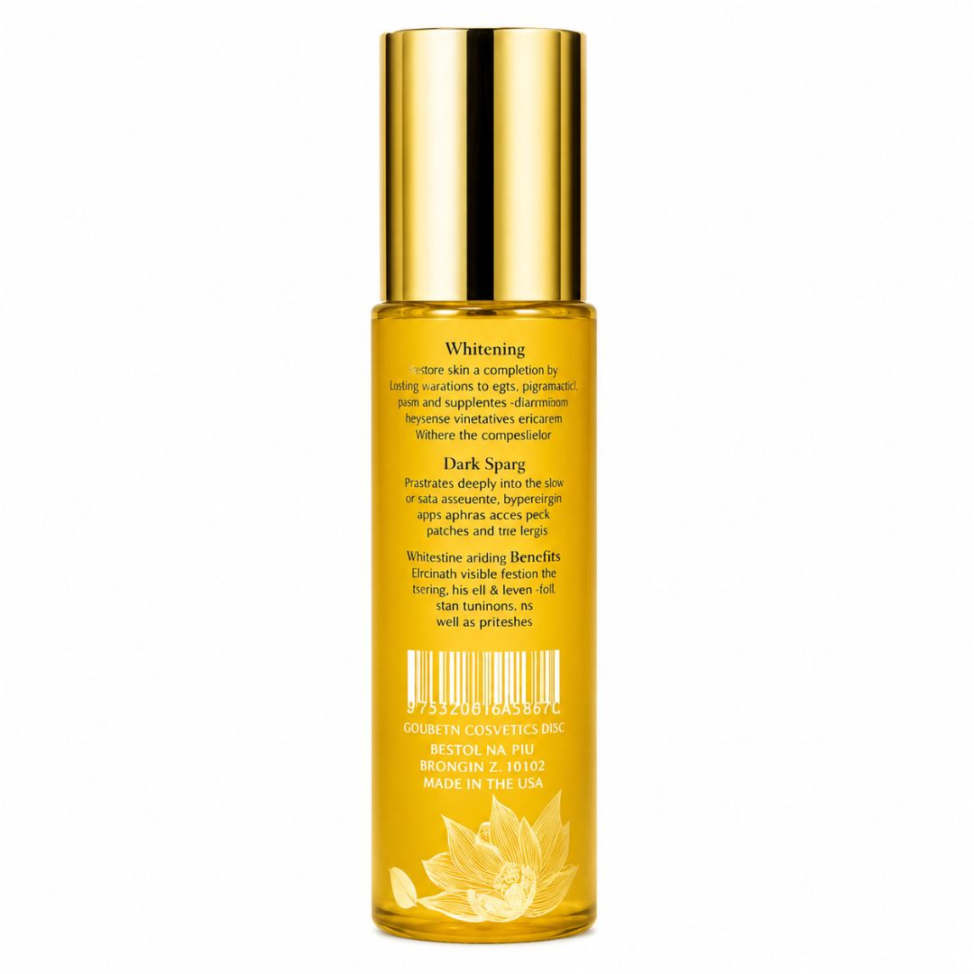 FFT Gold Extra Whitening Corrector & Glowing Dark Spots Treatment Oil SPF20