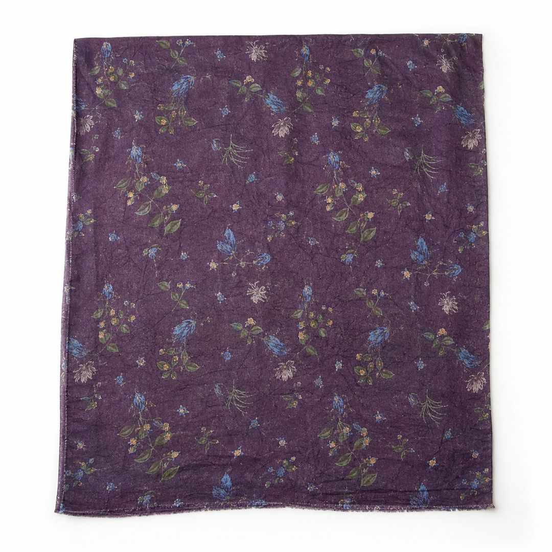 Midnight Bloom Floral Fabric