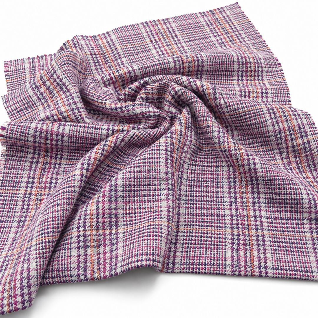 Glen Plaid Thick Suiting Material