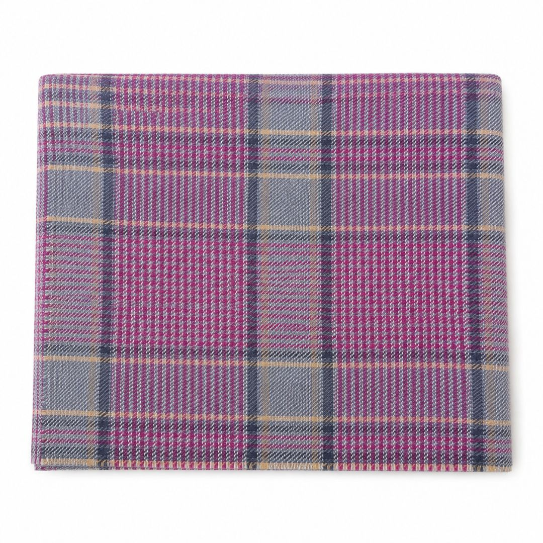 Grey Glen Plaid Thick Suiting Material