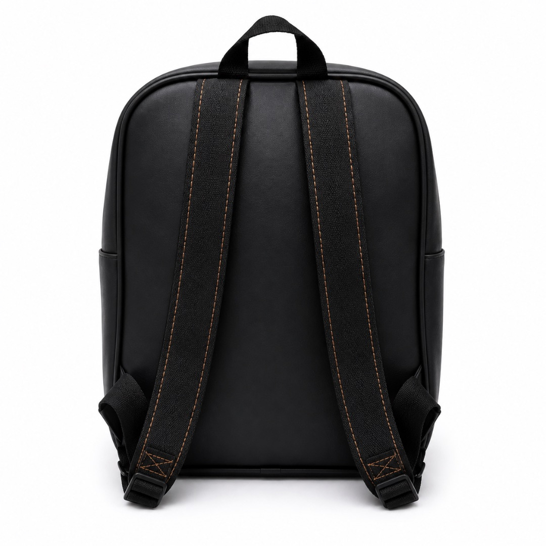 Fashion Print Travel Backpack    Black and Blue