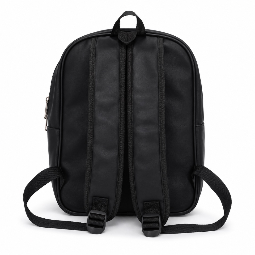 Premium School Backpack     Black Multi Pocket Backpack