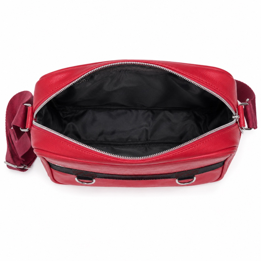 Premium Classic Crossbody Shoulder Bag     Red