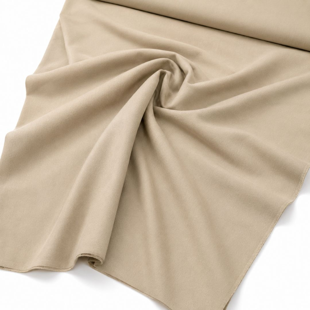 Stock Senator Material Solid Beige