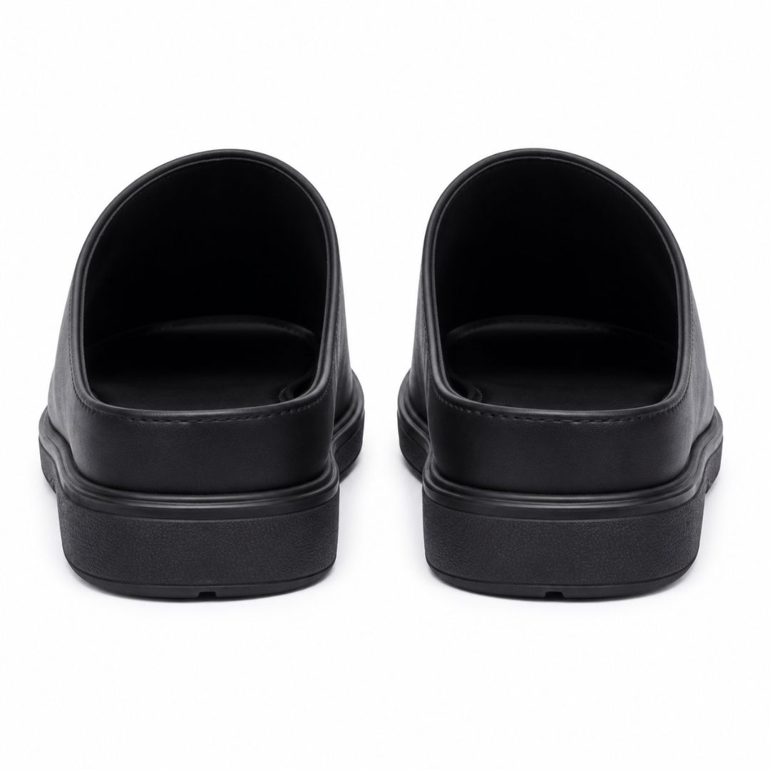 Midnight Crest Comfort Slides