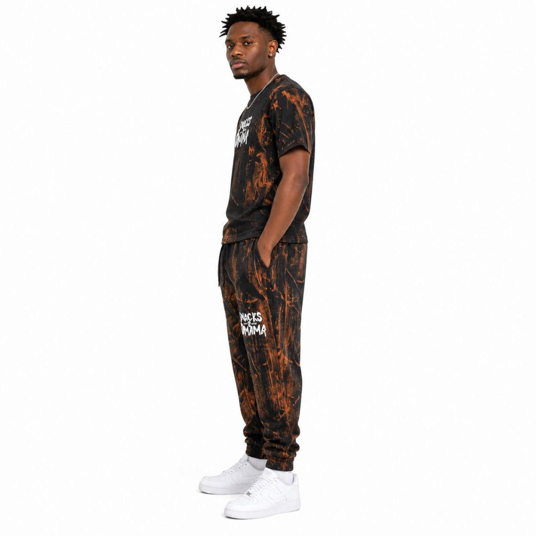 Unisex Graphic T Shirt & Jogger Set