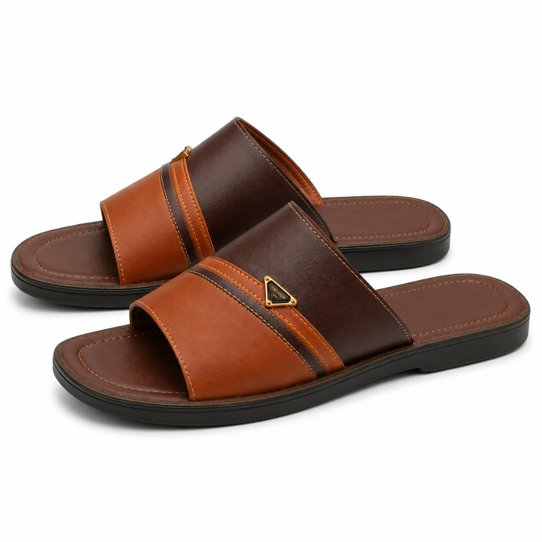 Casual Open Toe Flat Slip On Slippers