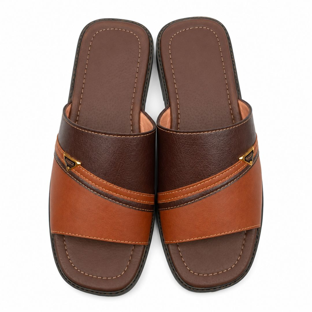Casual Open Toe Flat Slip On Slippers