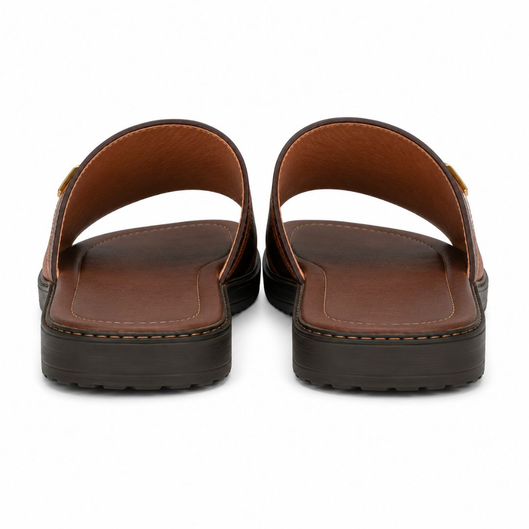 Casual Open Toe Flat Slip On Slippers