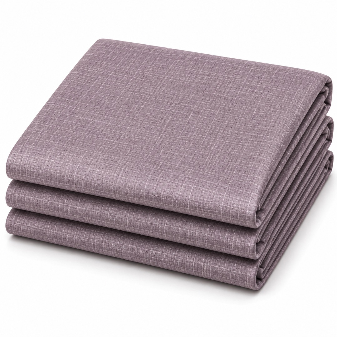 Premium Mauve Textured Damask Fabric