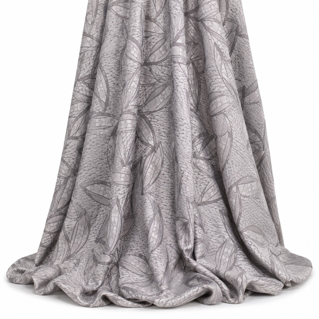 Premium Grey Designer Fabric