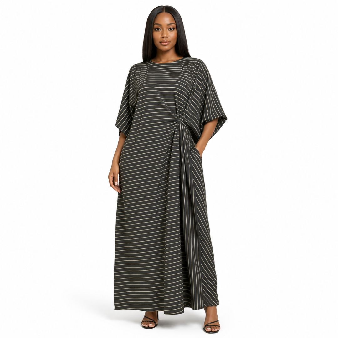 Striped Cotton Poplin Fabric Roll
