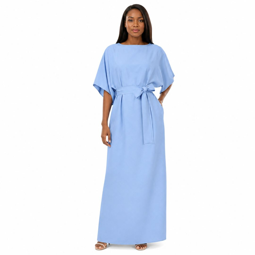 Light Blue Plain Cotton Fabric