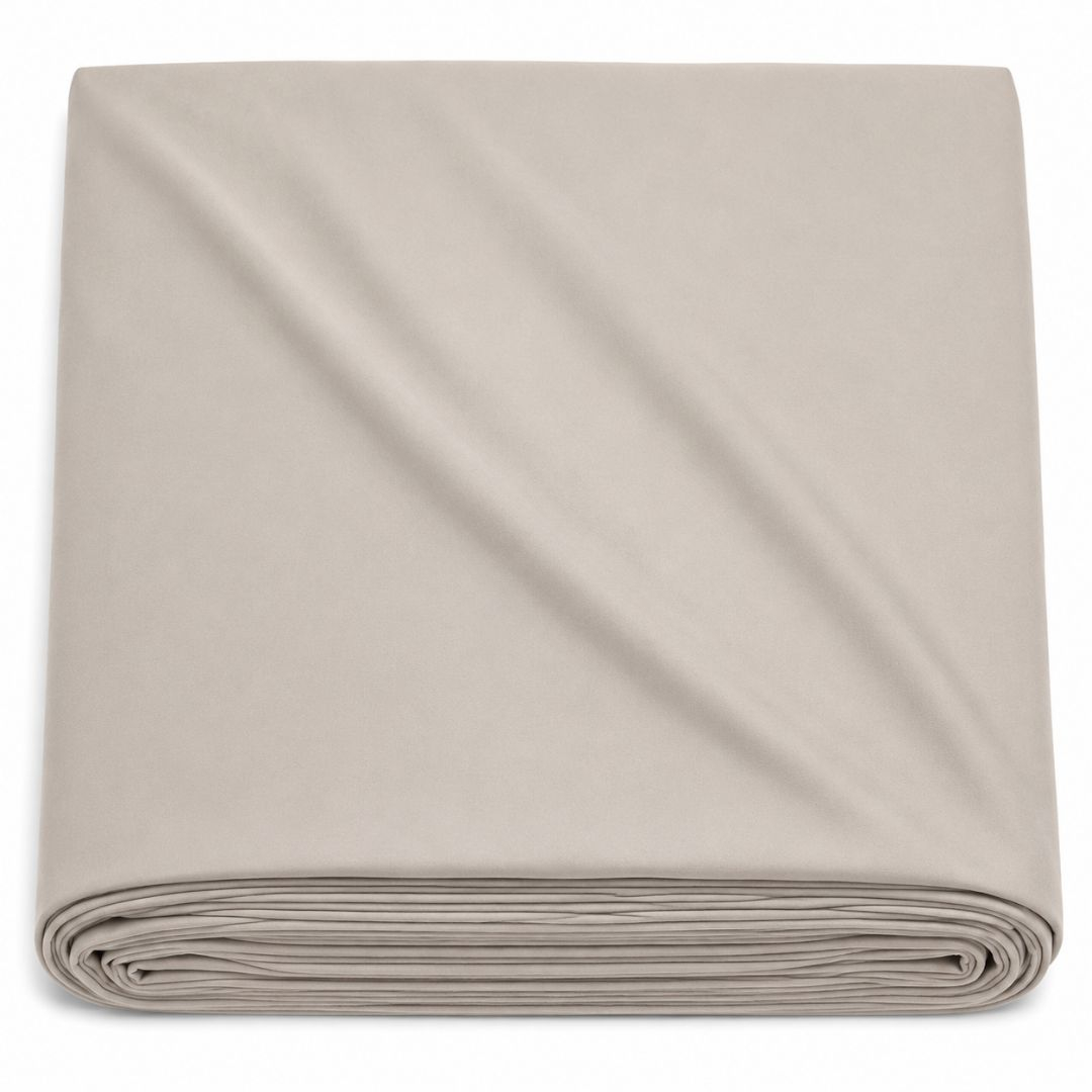 Premium Beige Chiffon Fabric Roll