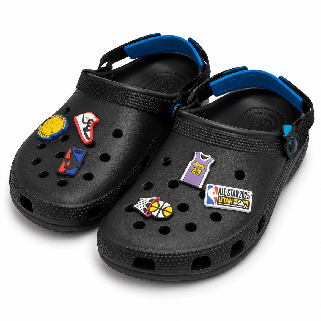Black Crocs
