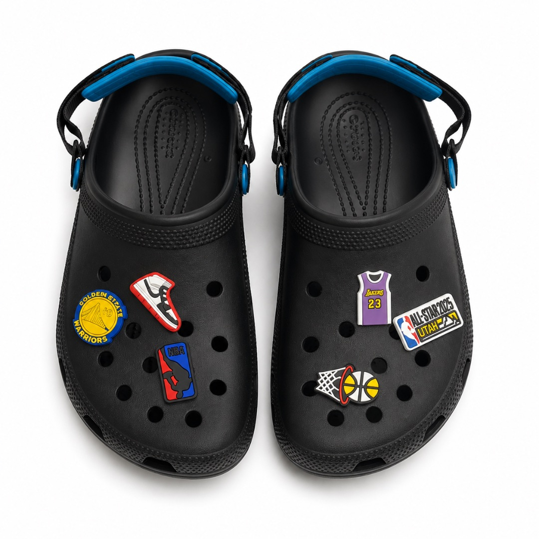 Black Crocs
