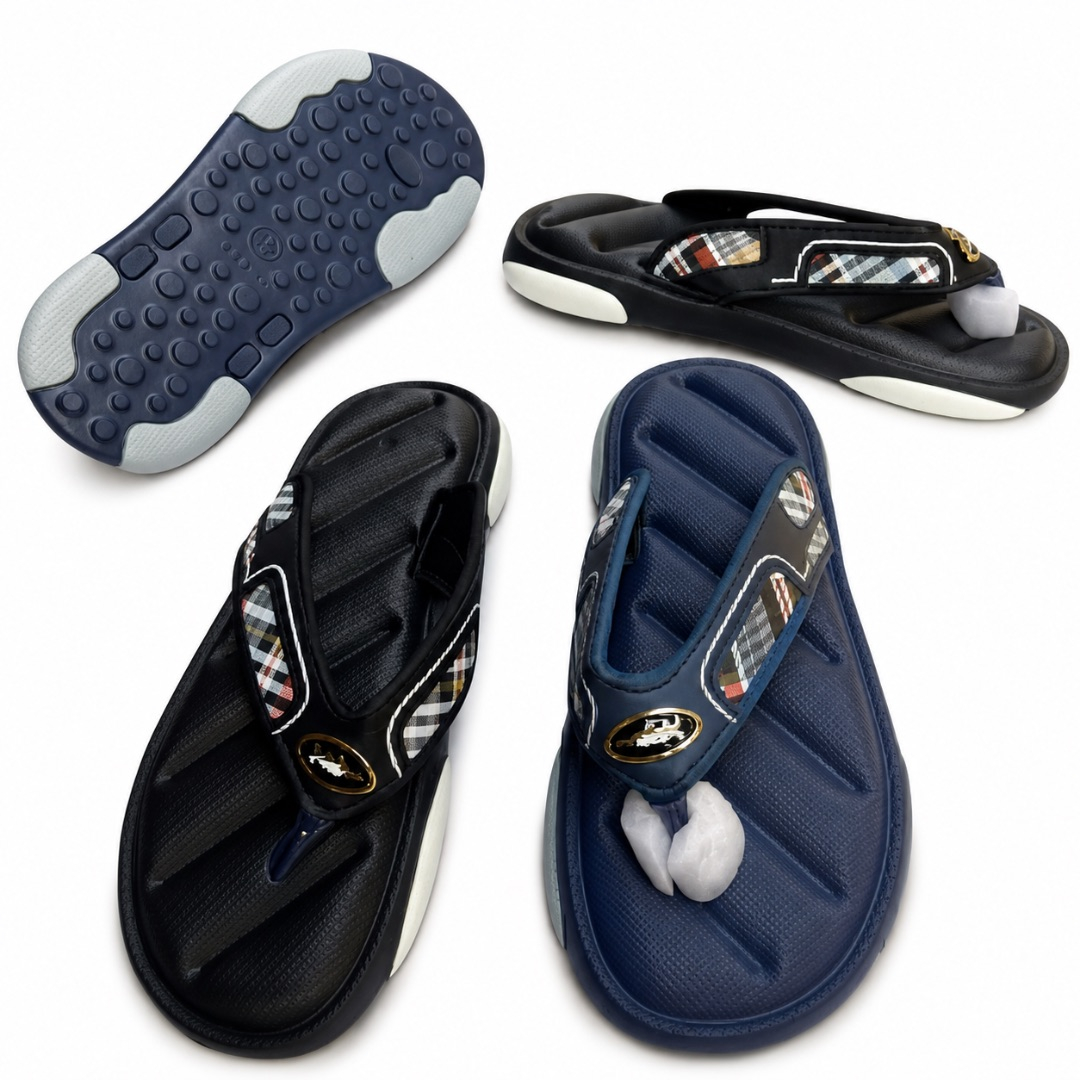 Casual Flip Flop Sandals with Padded Strap and Ergonomic Footbed