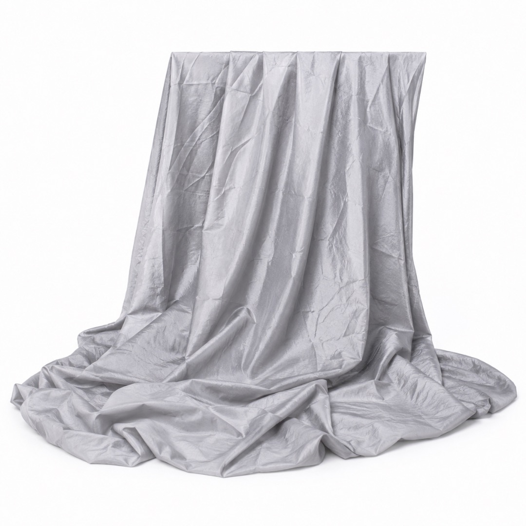 Premium Bedding Fabric    Plain Crinkle Finish