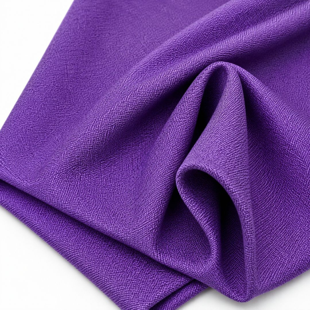 Vintage Mauve Crossweave Fabric
