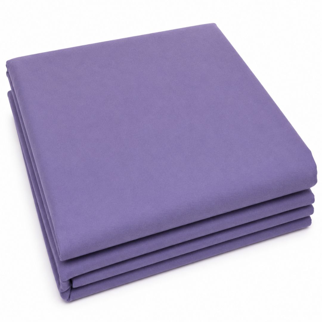 Premium Plain Light Grey Virgin Wool Suiting Fabric