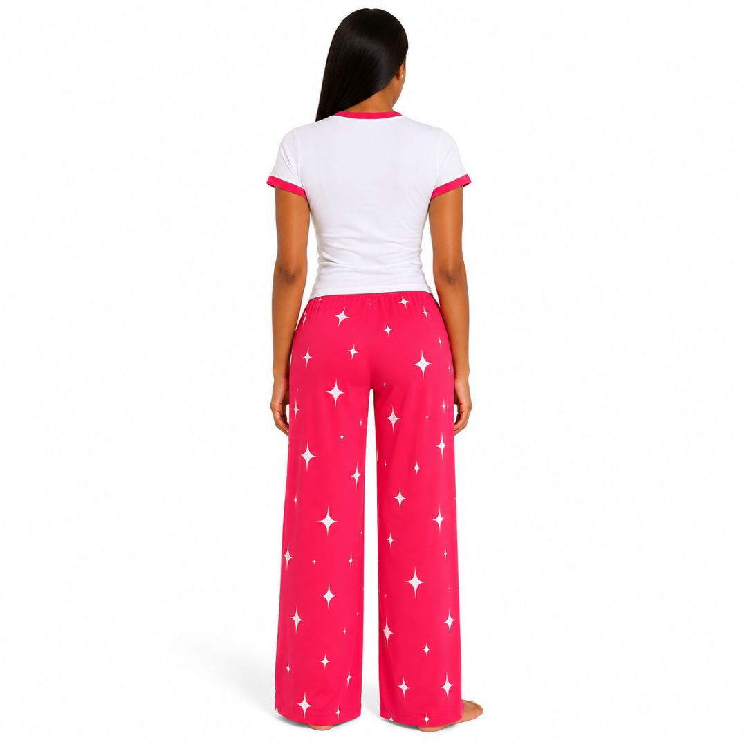 Heartbeat Graphic Pajamas Set