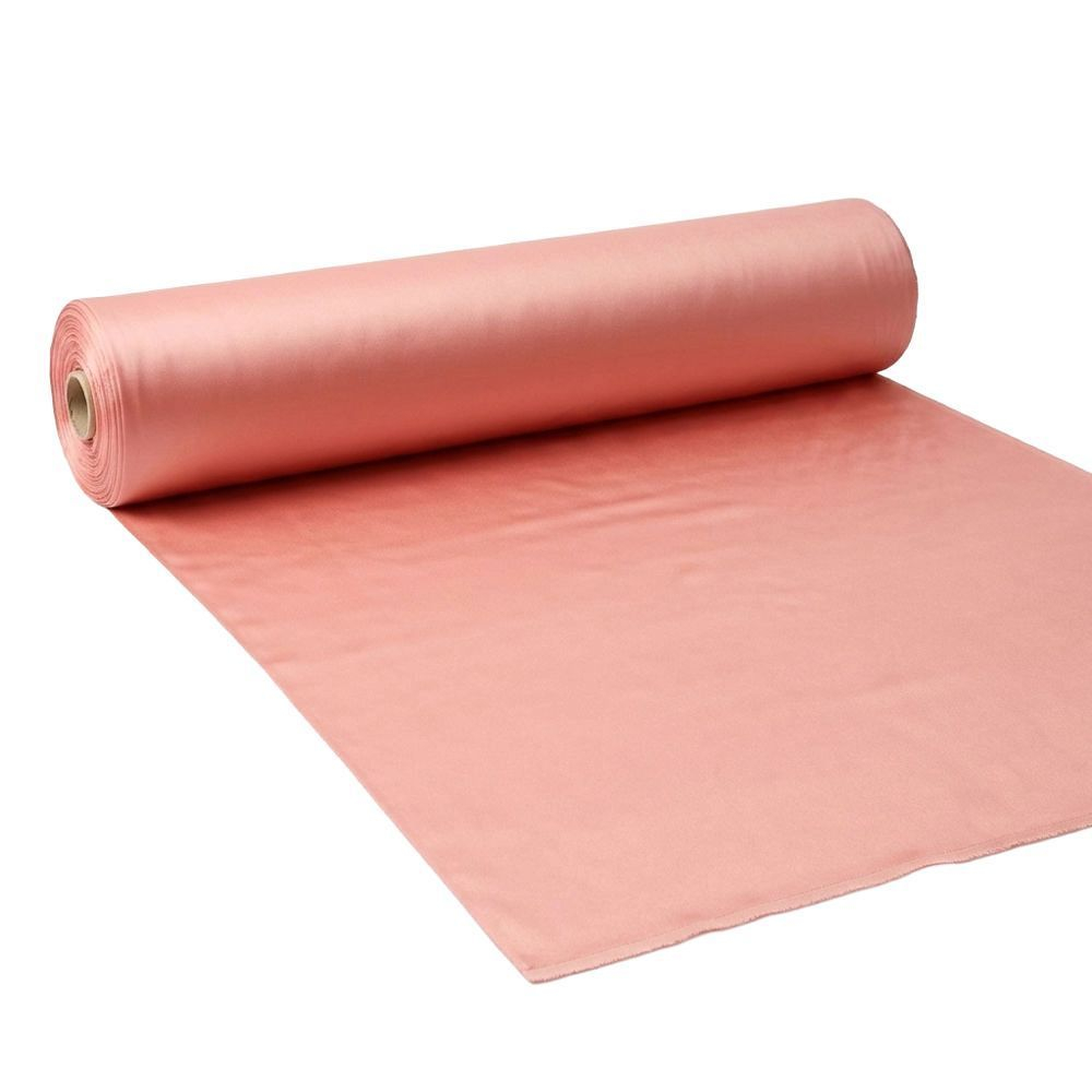 Premium Orange Satin Fabric