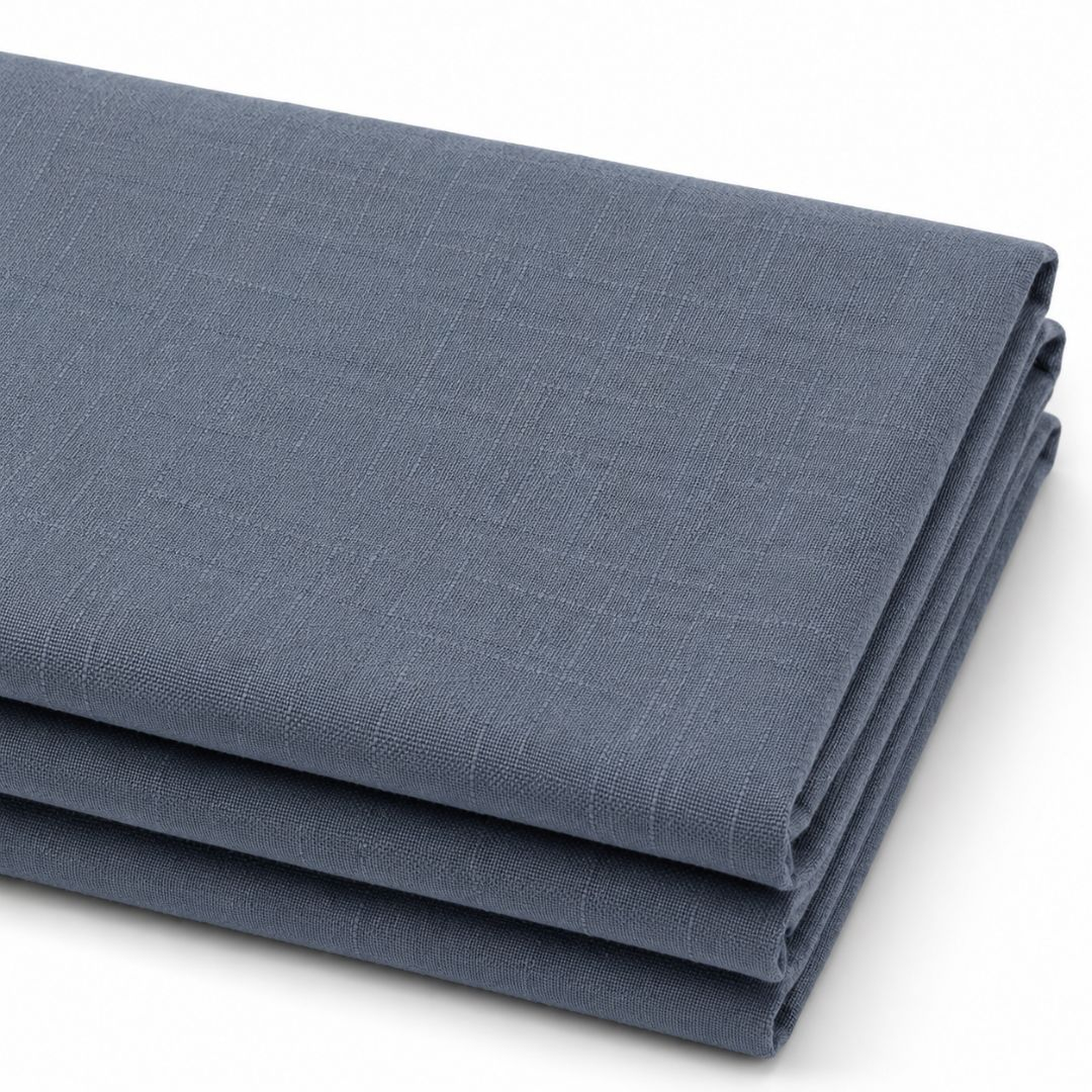 Plain Linen Look Fabric, Light Beige Textured Woven Material