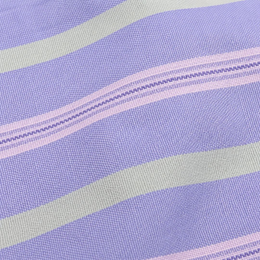 Azure Pinstripe Linen