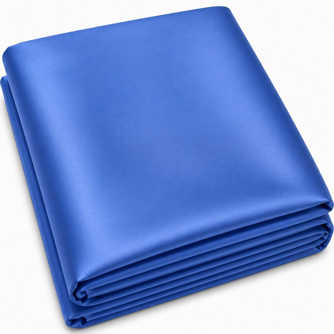 Royal Blue Satin Fabric Material