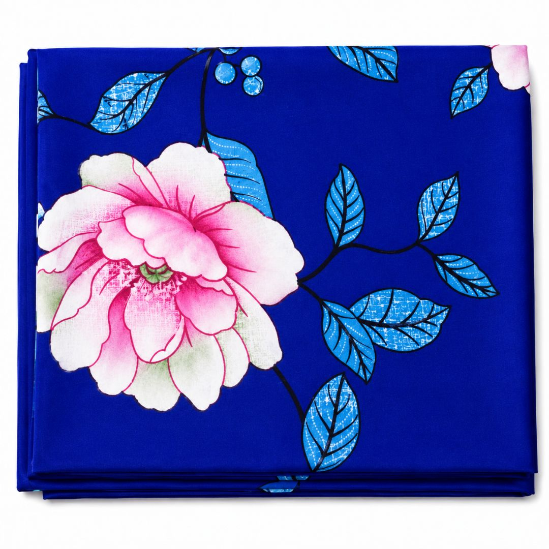 Royal Bloom Haven Bedsheet Fabric