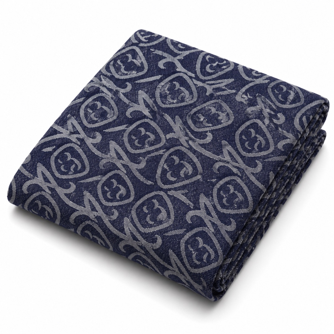 Premium Abstract Pattern Jeans Fabric Material