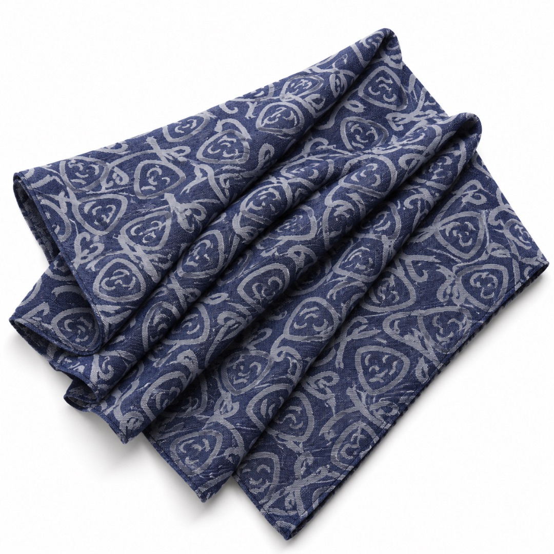 Premium Abstract Pattern Jeans Fabric Material