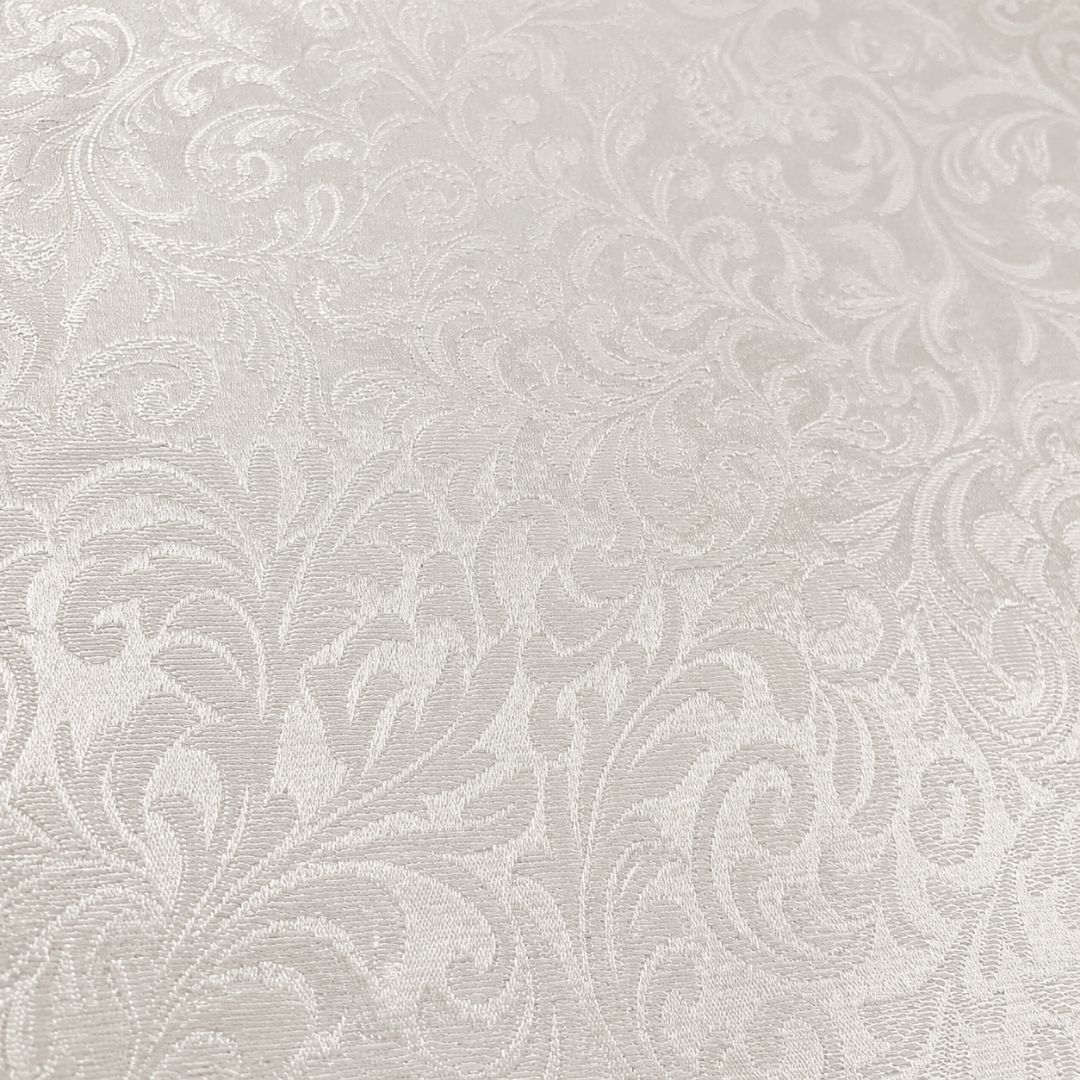Ivory Heritage Damask Brocade Fabric