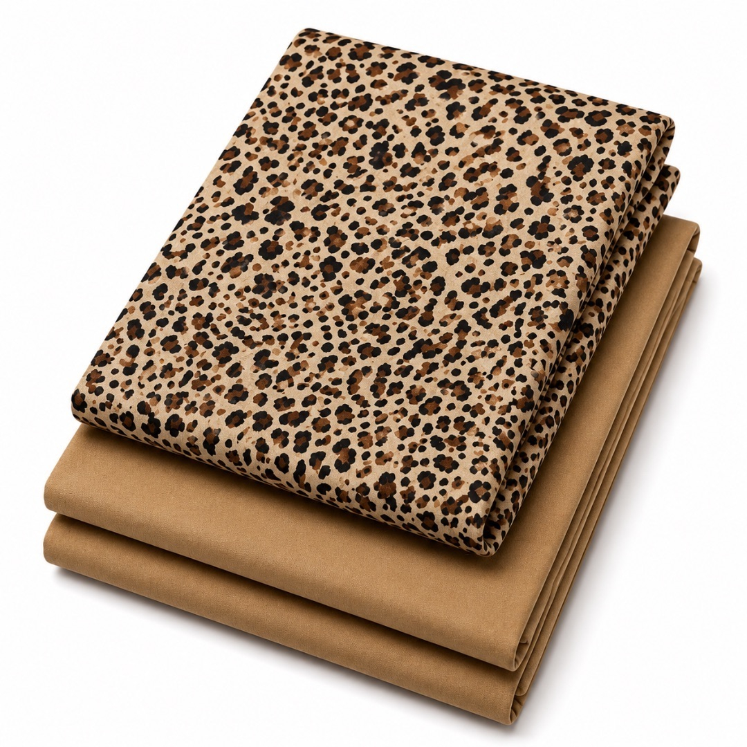 Premium Printed and Plain Crepe Fabric